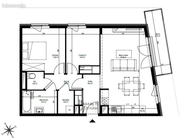 Appartement T3