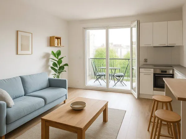 Appartement 2 pièces 43 m²