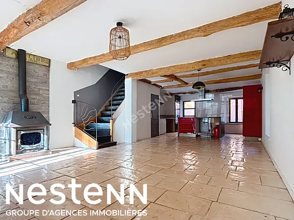Authentique maison de village en pierre de 100 m²