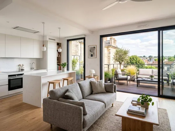 Appartement 3 pièces 63 m²