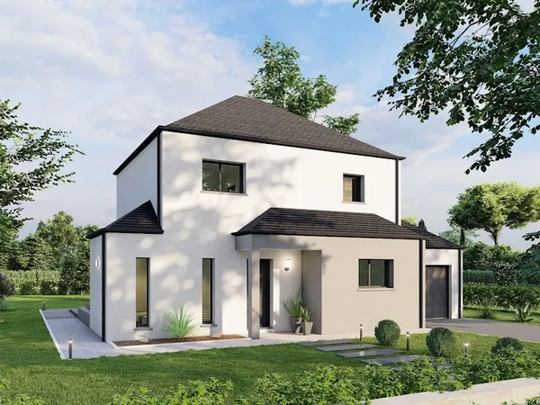 Terrain + maison 105 m²