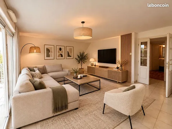 Appartement 3 pièces 61 m²