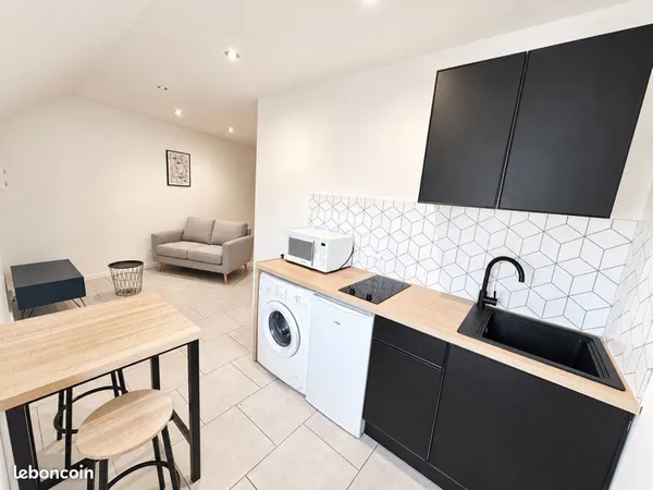 T2 meublé 32m2 avec sa place de parking