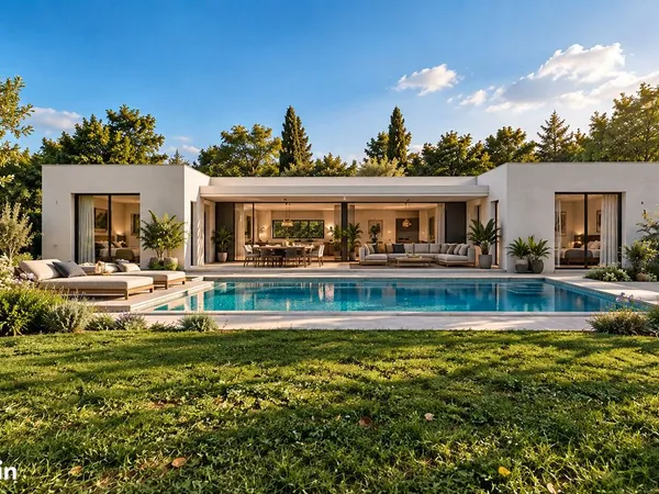 Terrain 1070 m² BOUC BEL AIR