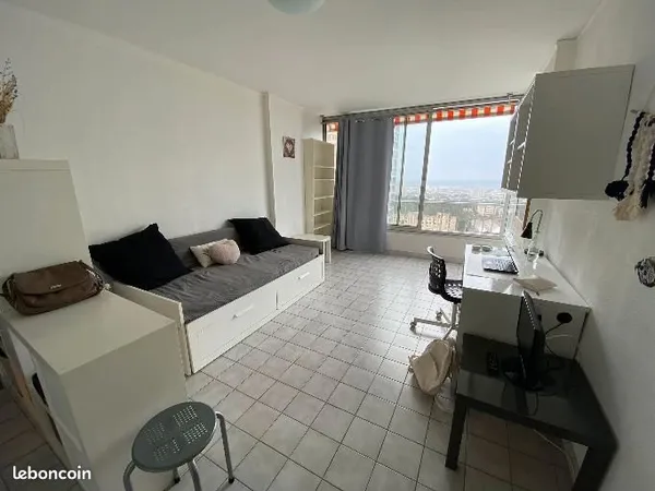 LOCATION T1 Marseille 9ème 35 m² proche LUMINY