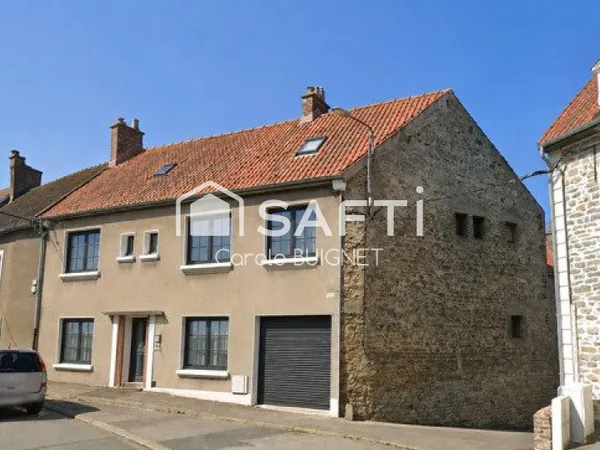 Maison 7 chambres avec extérieur et garage