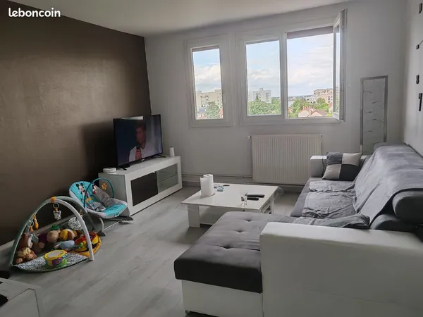 Appartement T3 lumineux proche Hôpital