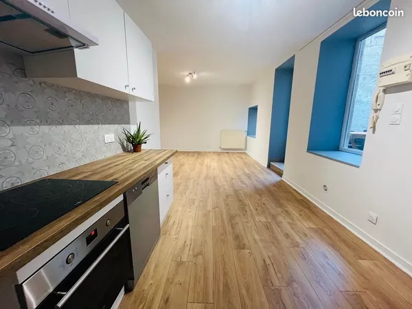 Appartement 3 pièces rénové Terasse hyper centre