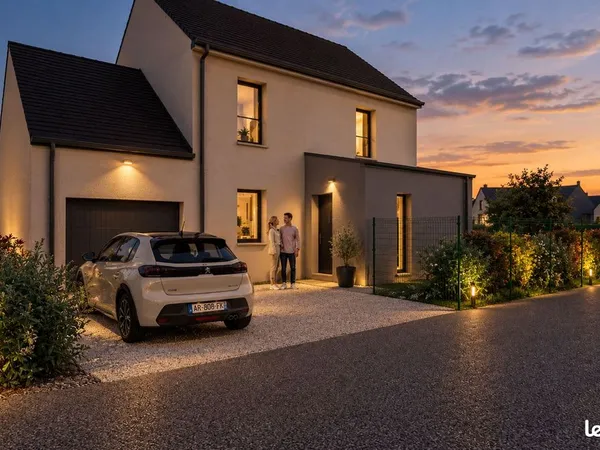 Projet de construction d'une maison 102 m² avec terrain à MONTAUBAN-DE-BRETAGNE (35)