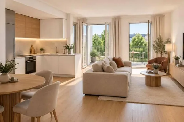 Appartement 2 pièces 59 m²