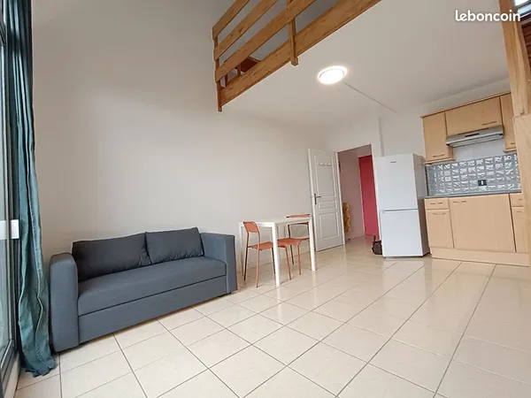 Duplex 2 pièces 39 m²