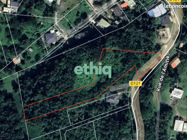 Terrain 5912 m² Les Abymes