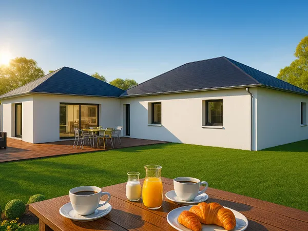 Terrain + maison 90 m²