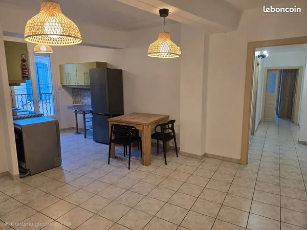 P3 70m2 meublé, climatisé