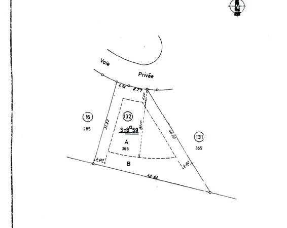 Terrain viabilisé constructible