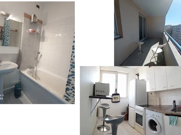 Propose colocation chambre fille dans grand F3 à Lyon quartier Monplaisir