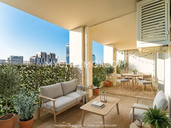 Vends t4 - 80 m² - Marseille 13002
