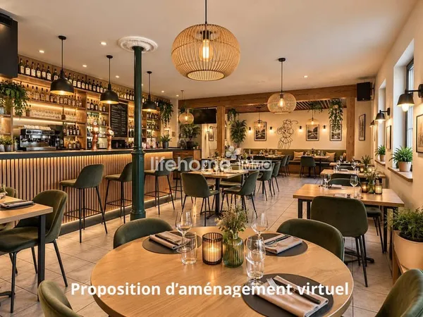 Local commercial + appartement T4 250m2