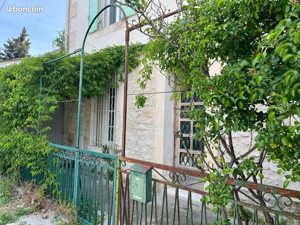 Maison 3 pièces avec courette