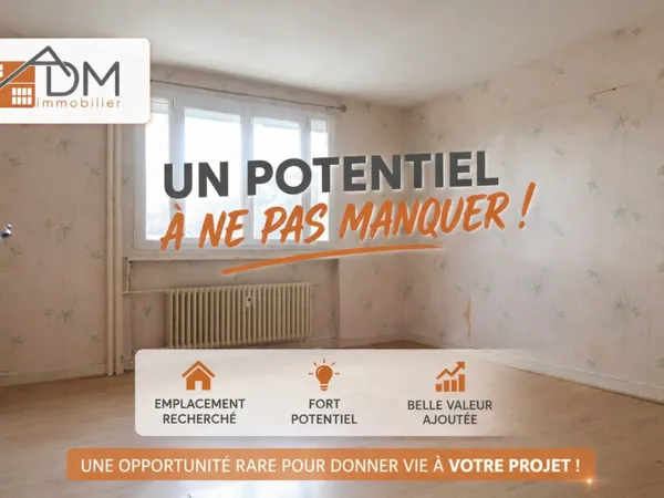 Appartement 3 pièces 59 m²