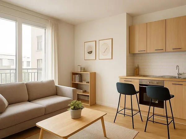 Appartement 2 pièces 39 m²