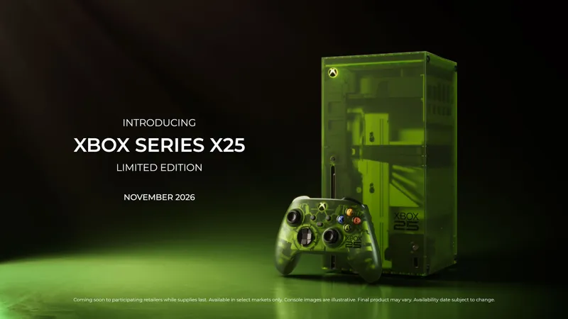 XBOX Series X25: przedsprzedaż startuje o 16:00 we Francji