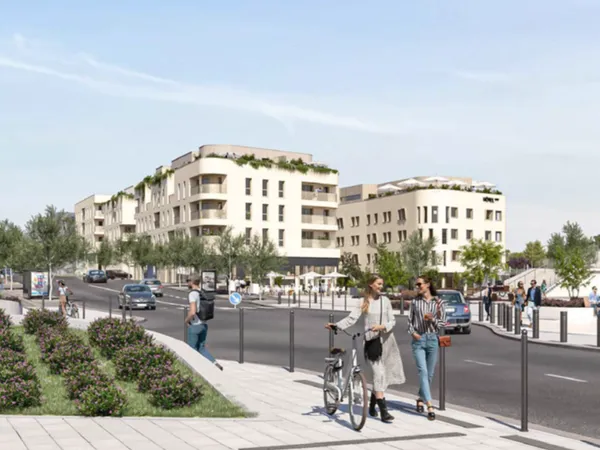 Appartements neufs à vendre au sein du nouveau quartier de la gare de Chartres