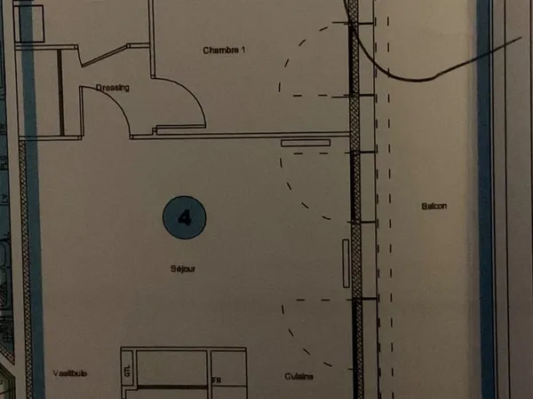 Appartement à vendre 2 pièces, balcon et parking REIMS (51)