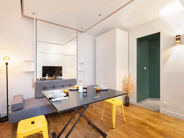 Appartement meublé de 21,67 m2