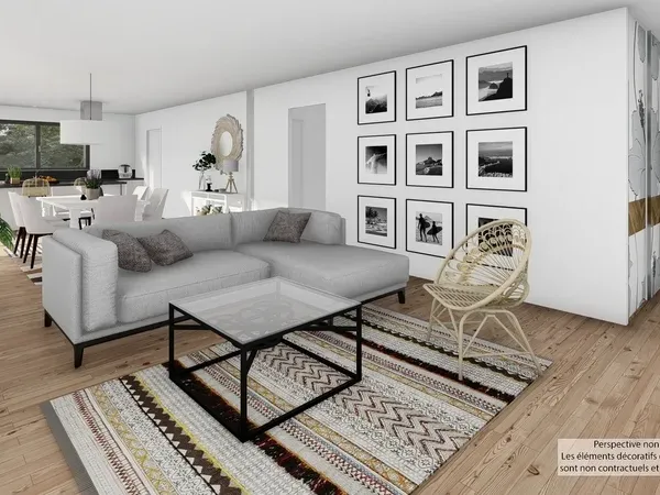 Maison neuve 4 pièces 116 m²