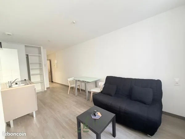 Studio 1 pièce 23 m²