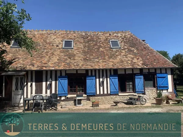 En NORMANDIE, département de l'EURE, à proximité de BEAUMESNIL,