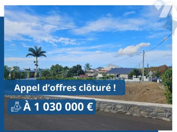 Terrain à bâtir Vente Saint-Paul 440000€