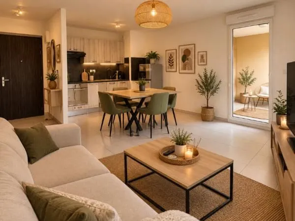 Appartement 2 pièces 43 m²