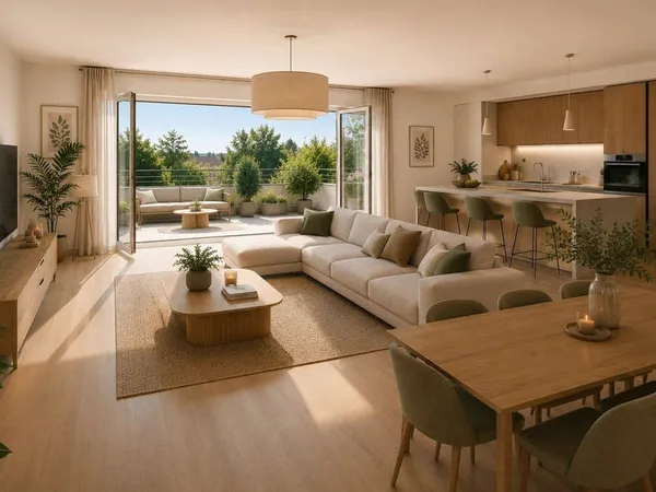 Duplex 5 pièces 105 m²