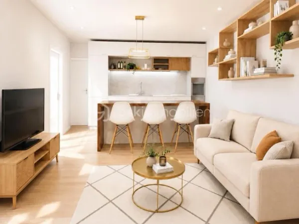 Appartement 3 pièces 53 m²