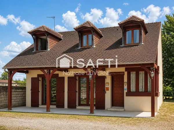 Maison 146 m2 - 4 chambres - Terrain 1756 m2 - idéal artisans pour stockage