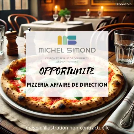 Fonds de commerce pizzeria 210 m²