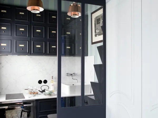 Loue studio meublé design 20m² Paris 4ème - Saint Paul