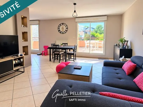 Appartement 4 pièces 81m2 - Garage - Terrasse- Cave - Avenue Fontaine Argent