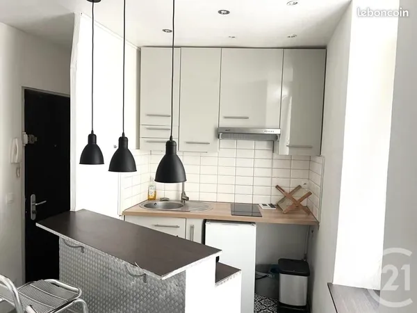 Studio 2 pièces 26 m²