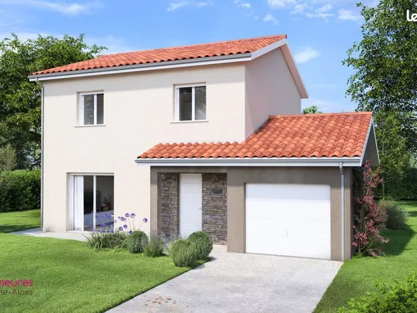 Projet de construction d'une maison 85 m² avec terrain à CONDRIEU (69)