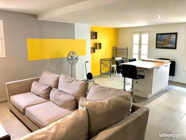 Appartement T2 Meublé - Saint Jean - Dernier étage