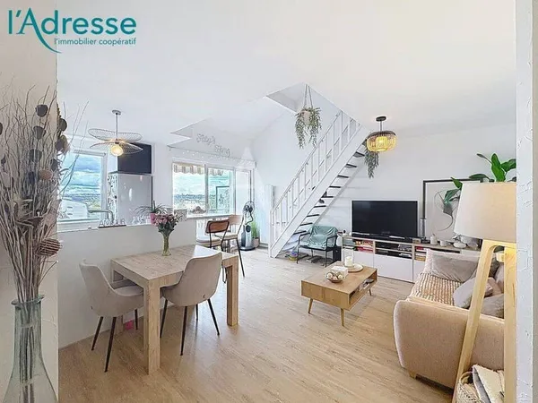 Duplex 3 pièces 47 m²