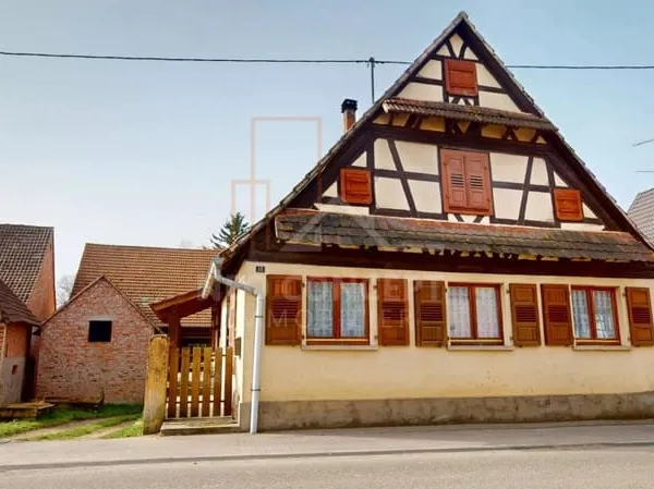 Trimbach — Maison alsacienne à rénover — 154,81 m² — Terrain 25 ares