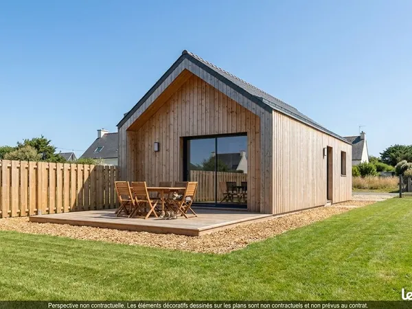 Maison 2 pièces 44 m²