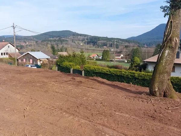 A Bourg-Bruche, coup de coeur, terrain constructible de 12.96 ares, votre futur havre de paix.