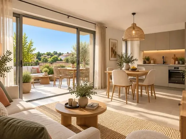 Appartement 3 pièces 59 m²