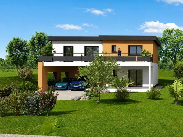 Spacieuse maison neuve avec vues imprenables