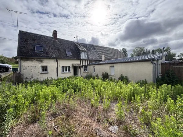 Idéal investissement locatif - Maison T4 de 93m2 avec jardin 662m2 et 2 bâtiments - Région Vimoutier